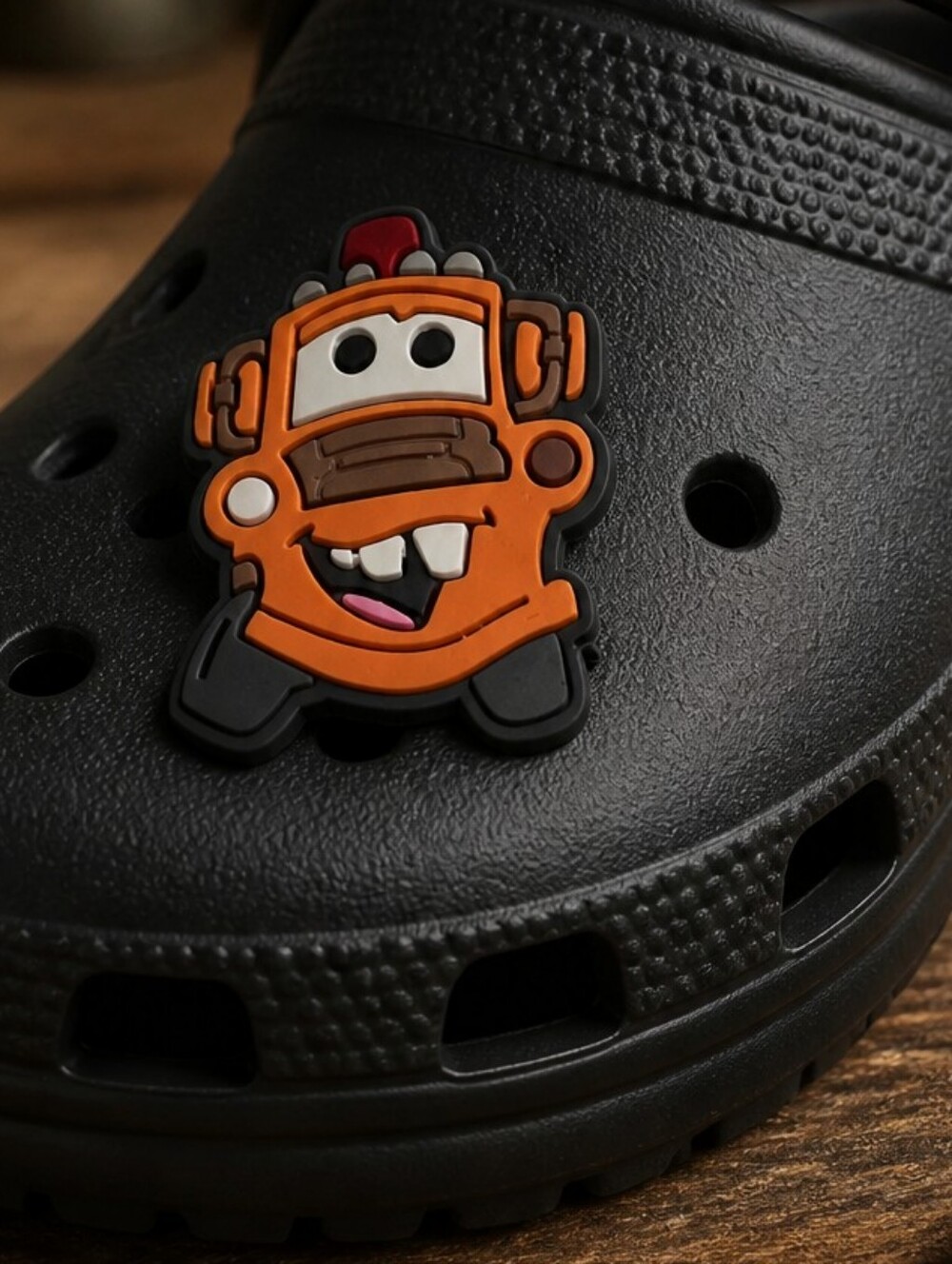 CARS Mater Croc Shoe Charms | Fun Jibbitz Style Disney Cartoon Rusty Tow Truck